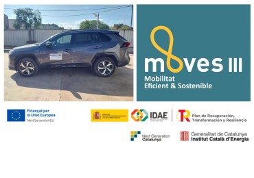 Otorgada subvención del programa de Incentivos a la movilidad eléctrica MOVES III pagados a través del Institut Català de l’energia